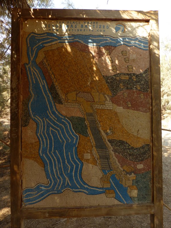 Map of Baptism Site