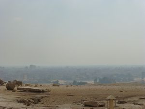 City at the edge of the pyramids