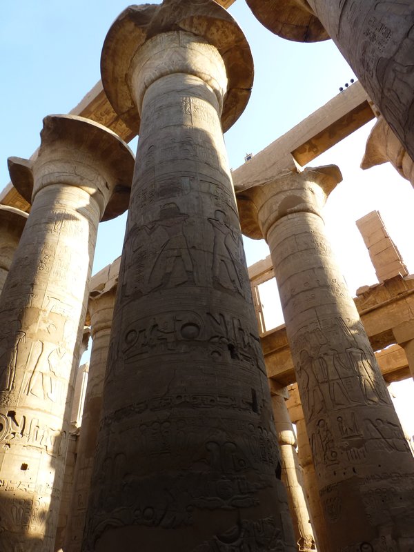 Amazing Pillars at Karnak