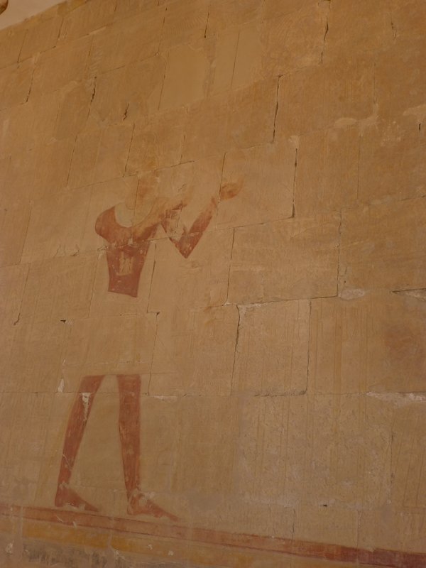 Detail of walls at Queen Hatshepsut Temple (6)