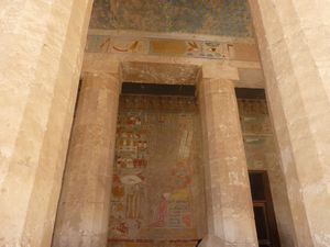 Detail of walls at Queen Hatshepsut Temple (7)