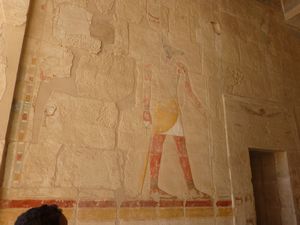 Detail of walls at Queen Hatshepsut Temple (9)