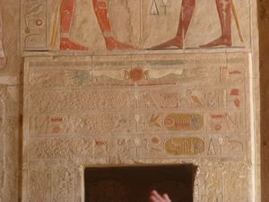 Detail of walls at Queen Hatshepsut Temple (13)