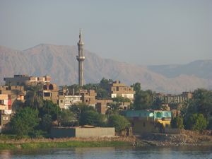 Luxor from the boat