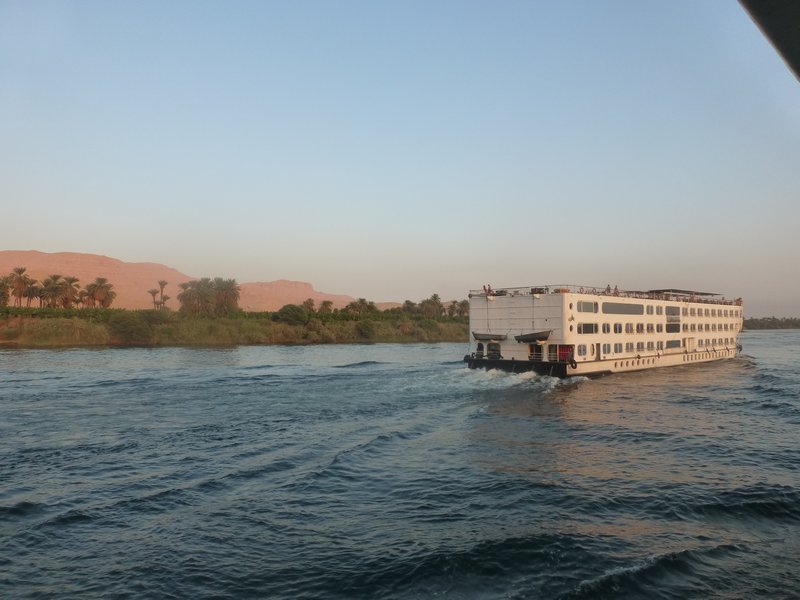 Another boat on the Nile