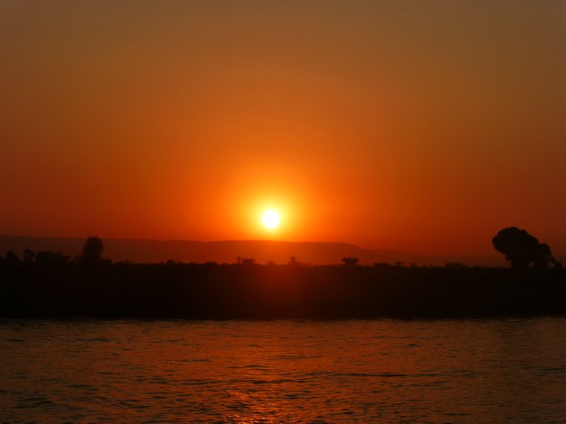Nile Sunset  Kom Ombo