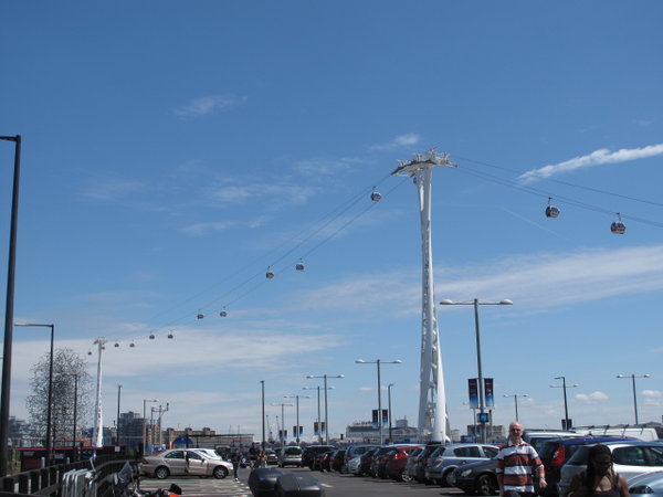 Cable cars, North Greenwich