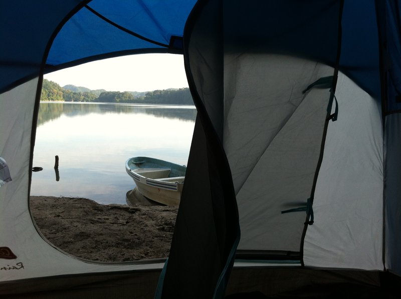 Our view from our tent :)