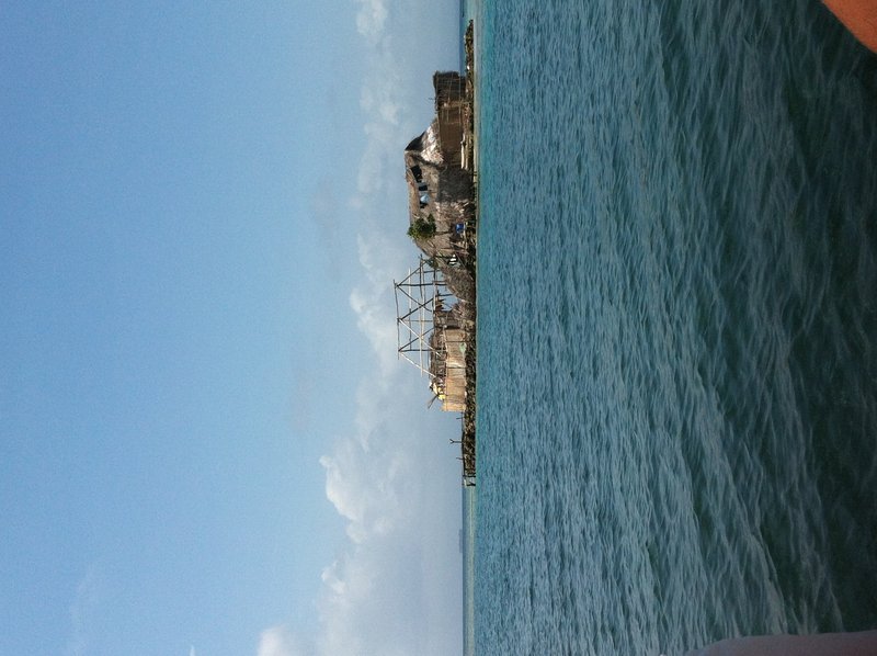 Inhabited San Blas island