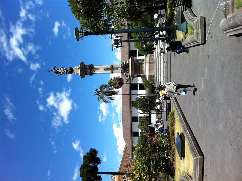 Gran plaza in the historical centre