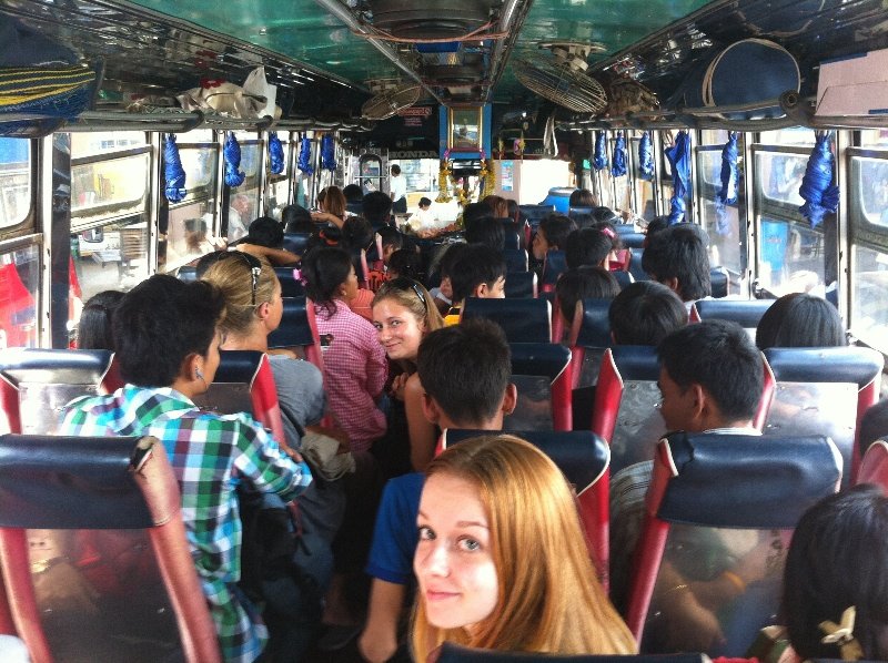 Bus to tiger tempel