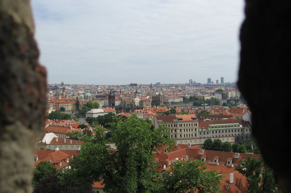 Aussicht von der Prager Burg