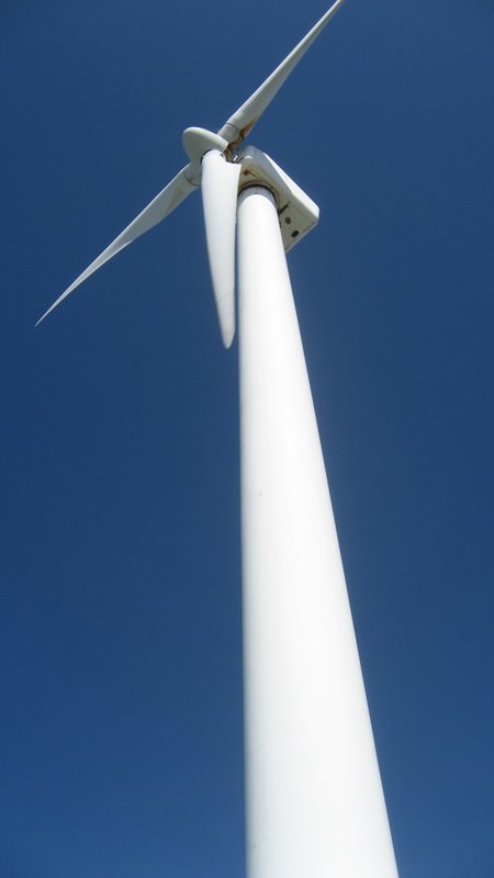 Riesen-Wind-Energierad in Hanstholm