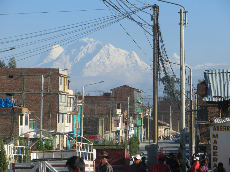 Huascaran-highest peak in Peru
