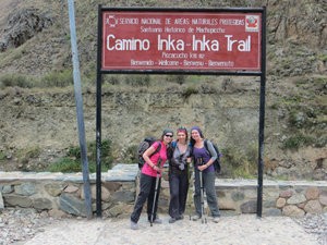 Start of the Inka Trail!