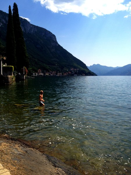 Beautiful waters of Lake Como