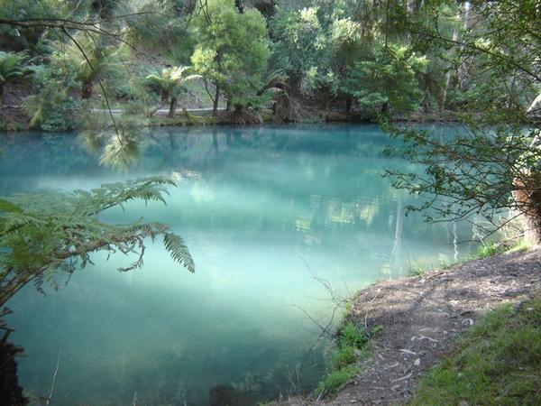 Blue Lake at Jenolan Caves