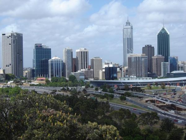Perth Skyline, seen from King's Park