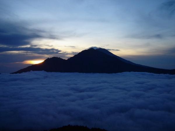 Sunrise from Mount Batur