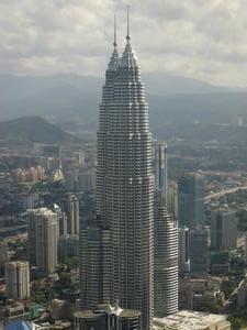 Petronas Towers from the KL tower