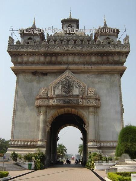 Vientiane's Patuxai