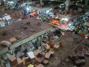 Inside Market in Phnom Penh, Cambodia