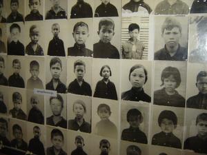Photographs of Victims at Tuol Sleng