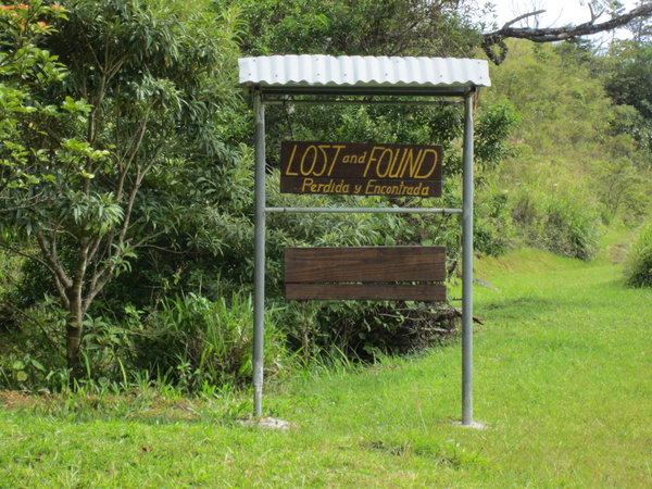 Lost and found form the road