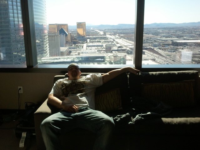 In the Hotel Room of the Vdara