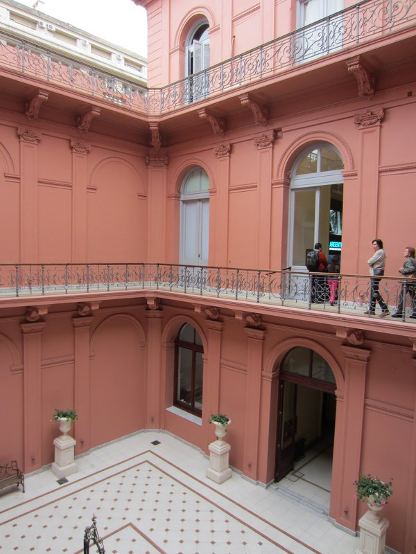 Inside Casa Rosada