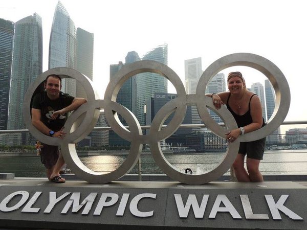Me & Neil Olympic Rings