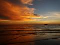 Sunset at Tanjung Aru Beach