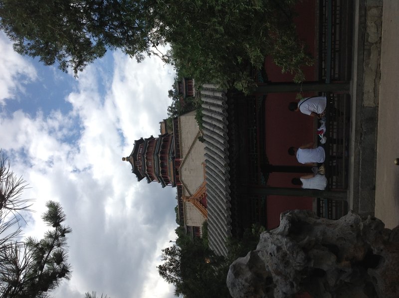 Buddhist Temple for the Dragon Lady