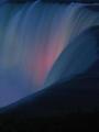the horseshoe (canadian)falls at night