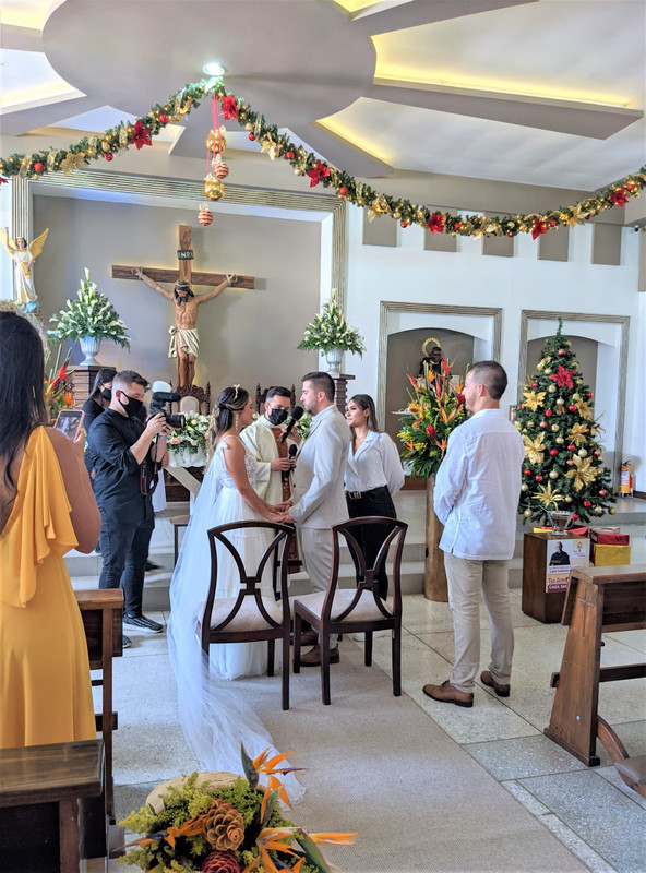 Catholic wedding ceremony