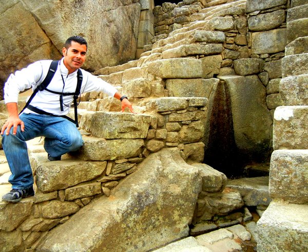 Water Fountains in Machu Picchu Ruins