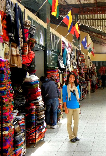 At the Cusco Artisan Market