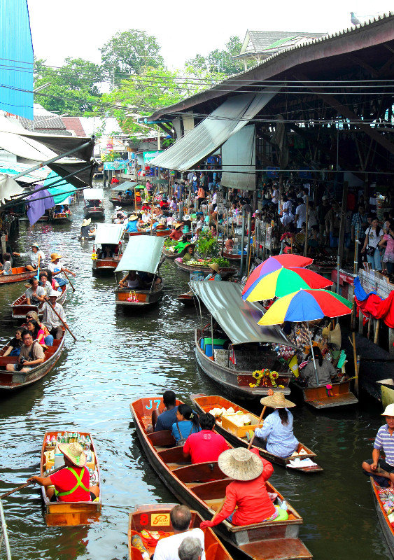 Beautiful Floating Market