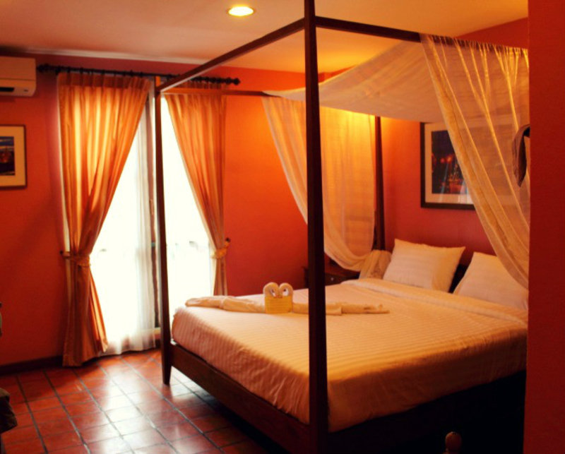 Our bedroom at Siamese Views Lodge, Bangkok