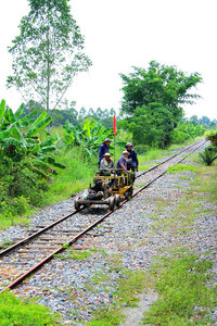 Train ride to Cambodia