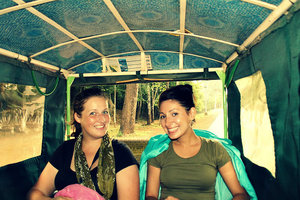 Tuk Tuk ride to Angkor