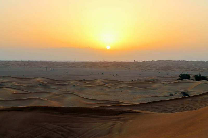 Dubai Desert Sunrise
