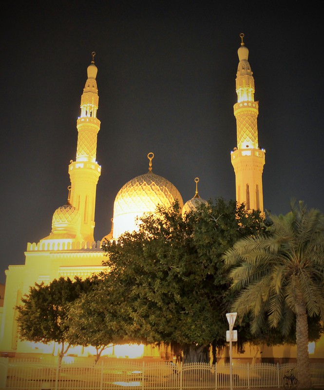Jumeriah Mosque @ night