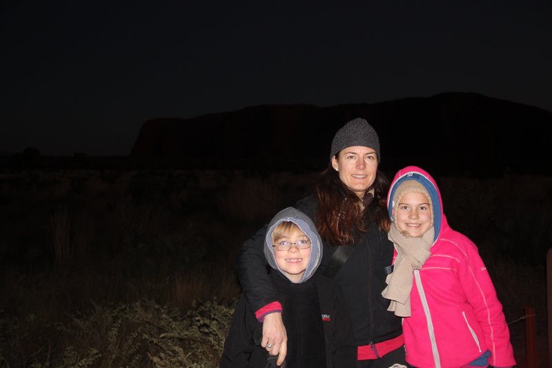 Sunrise at Uluru