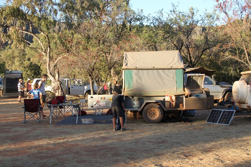 Our campsite at Windjana