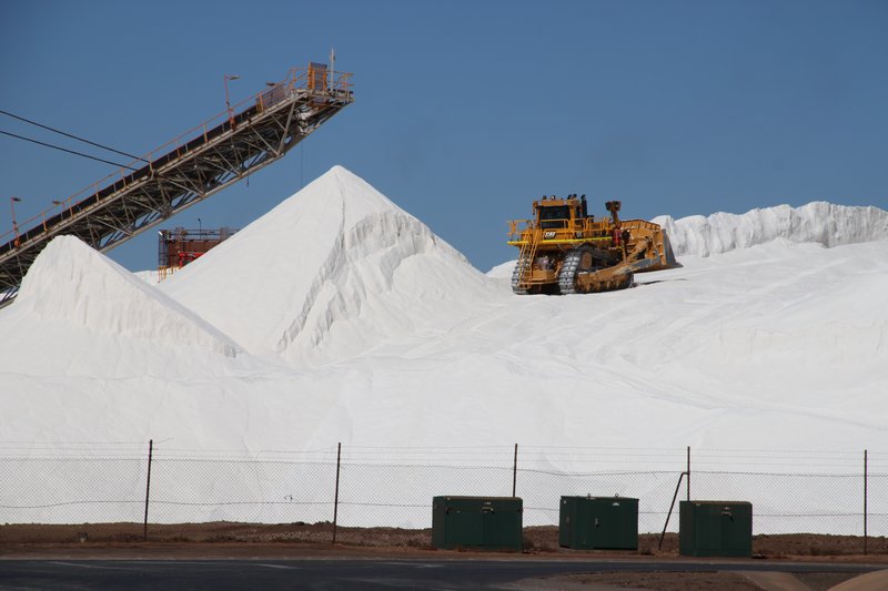 Salt mines at Port Hedland