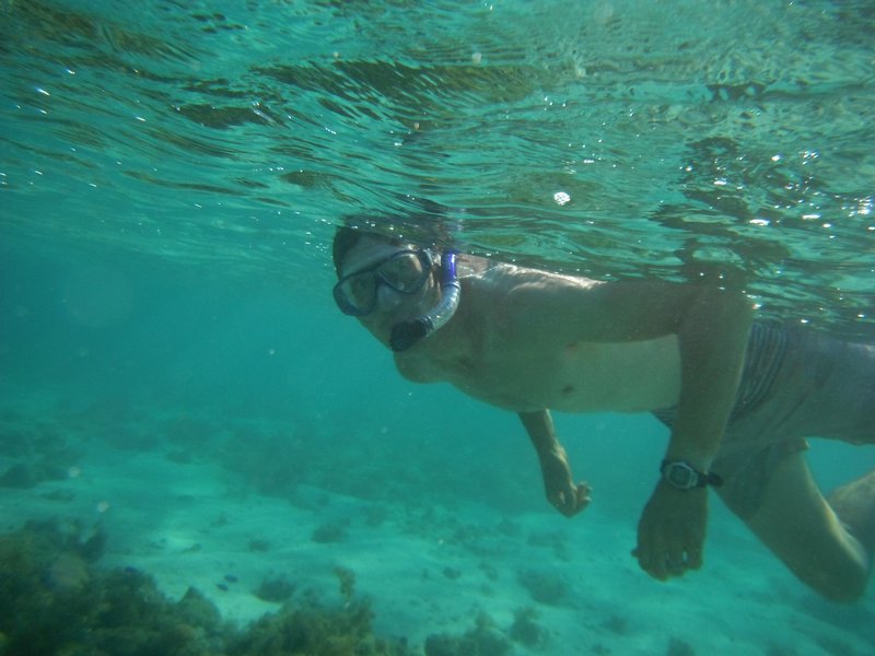 Snorkelling at Turquoise Bay