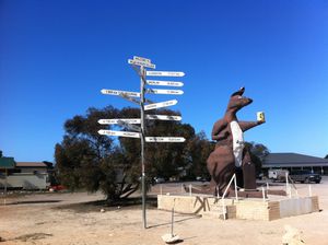 The Big Kangaroo at Border Village