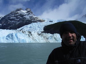 With the glaciers
