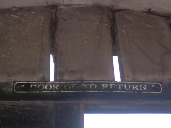 DOOR OF NO RETURN